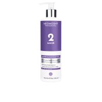 Jar  of  Neomoshÿ  Blonde  Ultraviolet  Ω9  Mask  by  Neomoshÿ,  a  creamy  mask  indicated  for  neutralizing  brassy  blonde  tones.