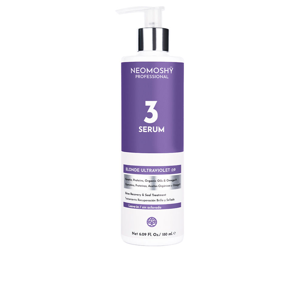 NeomoshyBlondeUltravioletΩ9Serum180ml Neomoshÿ Blonde Ultraviolet Ω9 Sérum Cabelo Loiro 180ml - Image 1