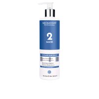 Jar  of  Neomoshÿ  Ultimate  Hair  Repair  Mask  by  Neomoshÿ,  a  creamy  mask  indicated  for  strengthening  damaged  hair  strands.