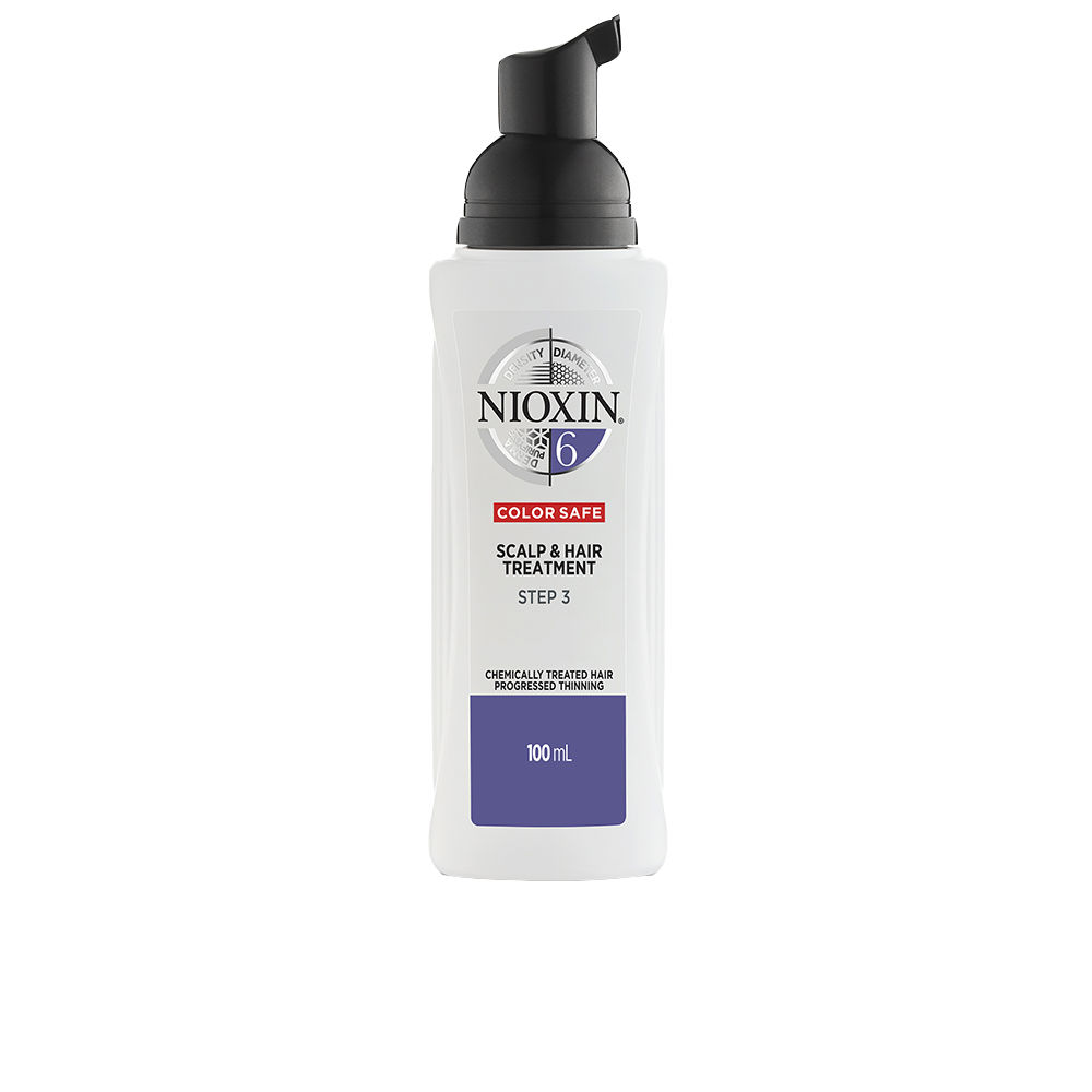 NioxinSystem6ScalpTreatmentVeryWeakCoarseHair100ml Nioxin System 6 Scalp Treatment Loção Cabelo Muito Fraco e Grosso 100ml - Image 1