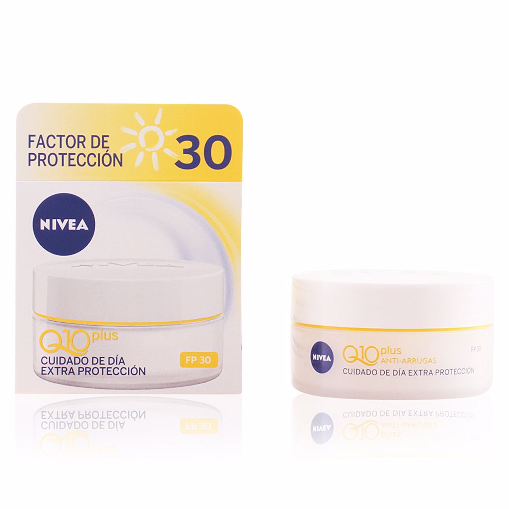 NiveaQ10Anti-WrinkleDayCreamSPF3050ml Nivea Q10+ Anti-Wrinkle Creme de Dia SPF30 50ml - Image 1