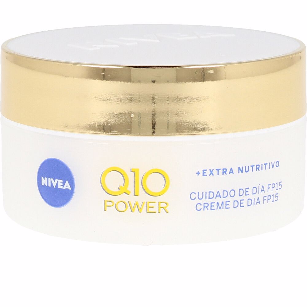 NiveaQ10PowerAnti-WrinkleExtraNourishingDayCreamSPF1550ml ニベア Q10+ パワー アンチリンクル+エクストラ ナリッシング デイクリーム SPF15 50ml - 画像 (1)