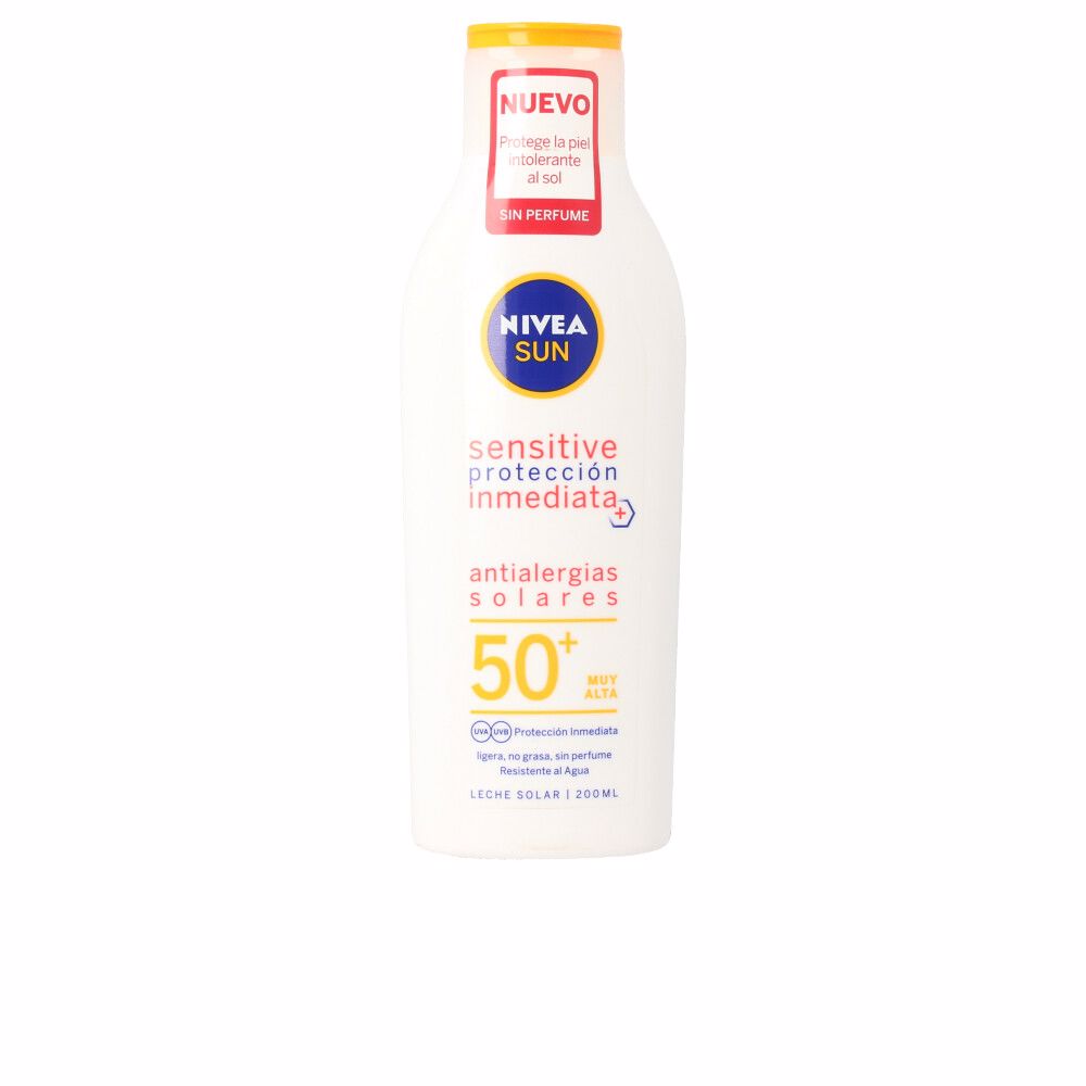 NiveaSunAllergyProtectSunscreenSensitiveSPF50+Milk200ml Nivea Sun Allergy Protect Sunscreen Sensitive SPF50+ Milk 200ml
