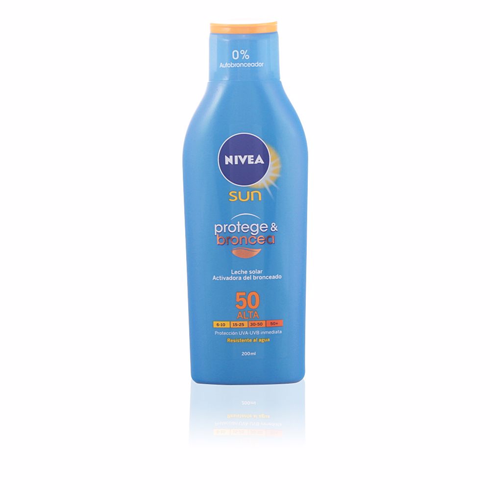 NiveaSunProtect&BronzeMilkSPF50200ml Nivea Sun Protect & Bronze Milk SPF50 200ml