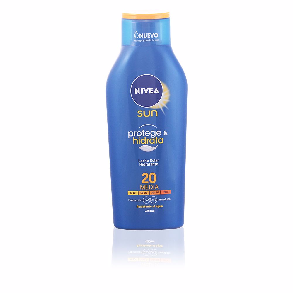 NiveaSunProtectMoisturizeMilkSPF20400ml ニベアサン プロテクト&モイスチャライズミルク SPF20 400ml - 画像 (1)
