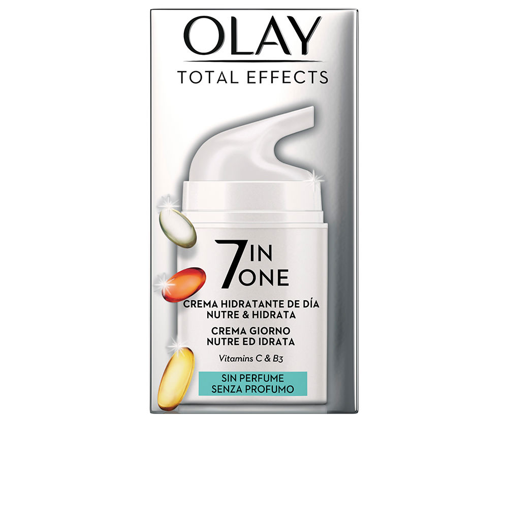 OlayTotalEffectsAnti-AgingMoisturizerFragrance-Free50ml Jar of Olay Total Effects Anti-Aging Moisturizer Fragrance-Free by Olay, a cream indicated for targeting multiple signs of aging.
