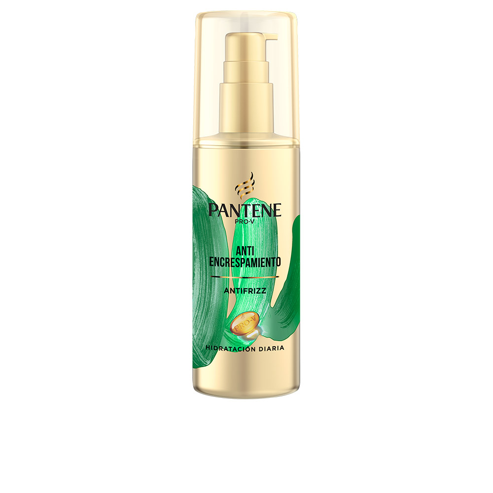 PanteneAnti-Frizz24HDailyHydration145ml Bottle of Pantene Anti-Frizz 24H Daily Hydration by Pantene, a hair cream indicated for moisturizing and controlling frizz.