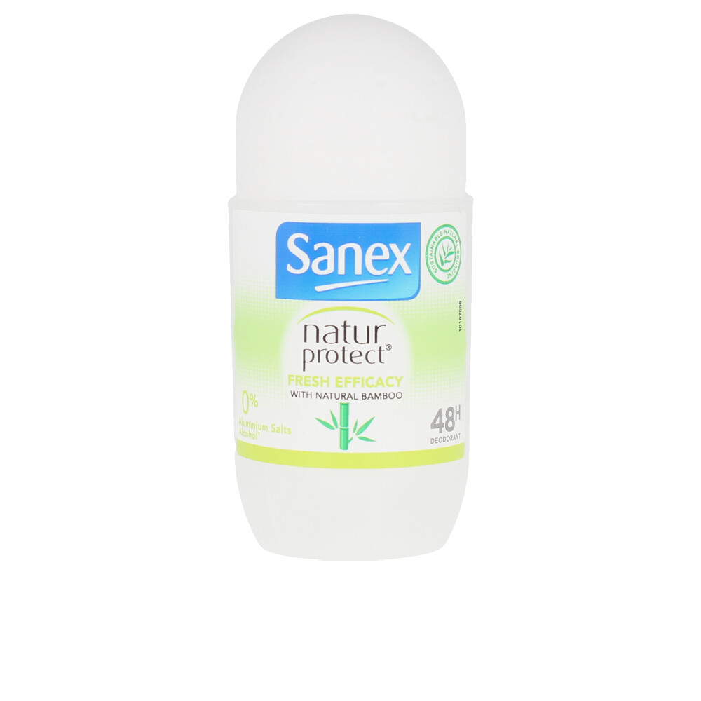 129409 Sanex Natur Protect 0% Fresh Bamboo Desodorizante Roll-On 50ml - Image 1