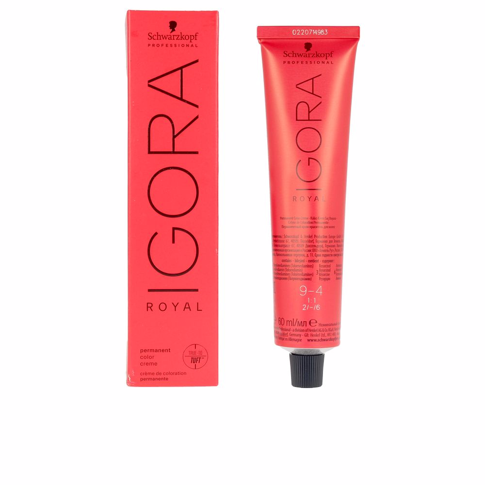 SchwarzkopfIgoraRoyalPermanentHairColor9-460ml Schwarzkopf Igora Royal Permanent Hair Color 9-4 60ml