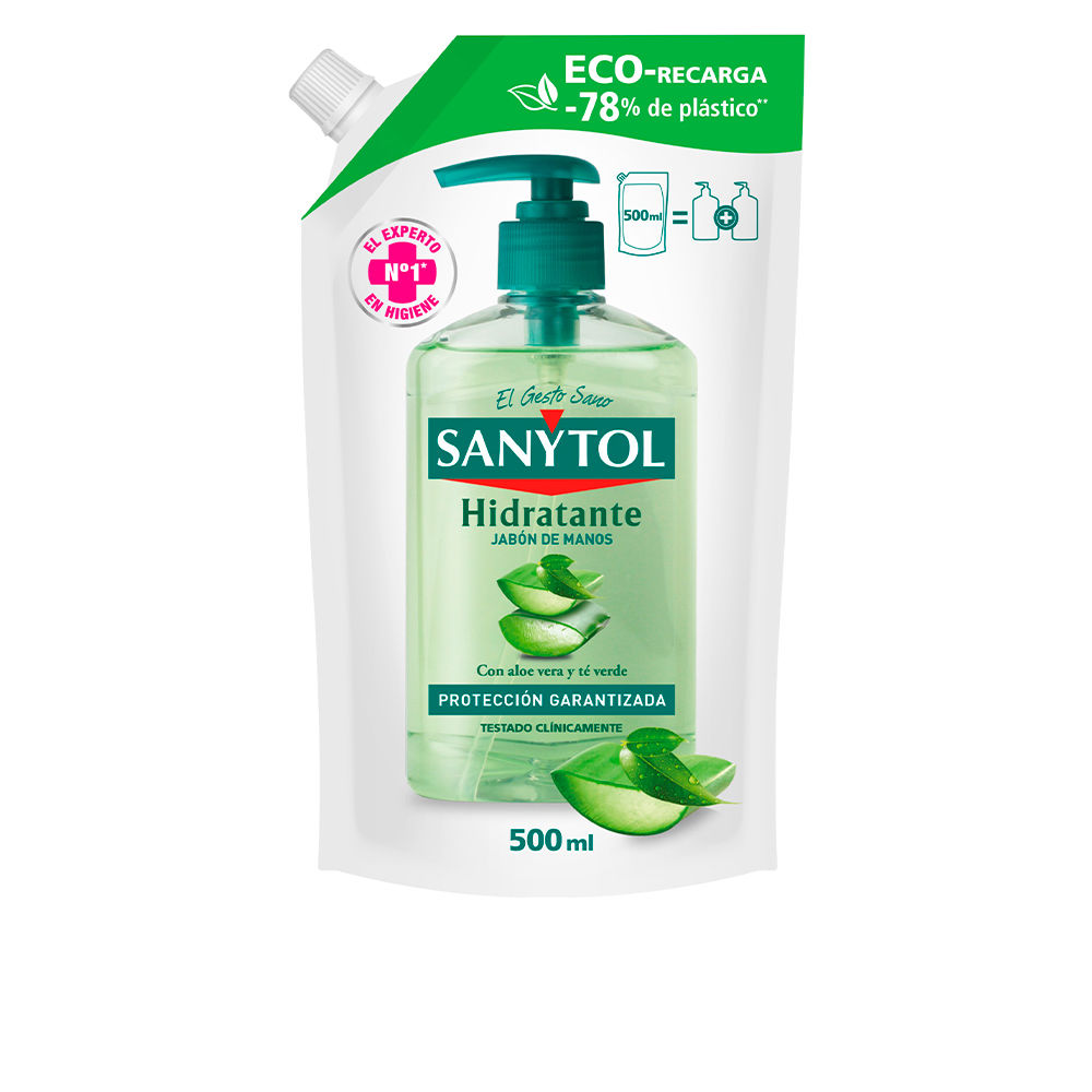 SanytolAntibacterialMoisturizingSoapRefill500ml Sanytol Antibacterial Moisturizing Soap Refill 500ml