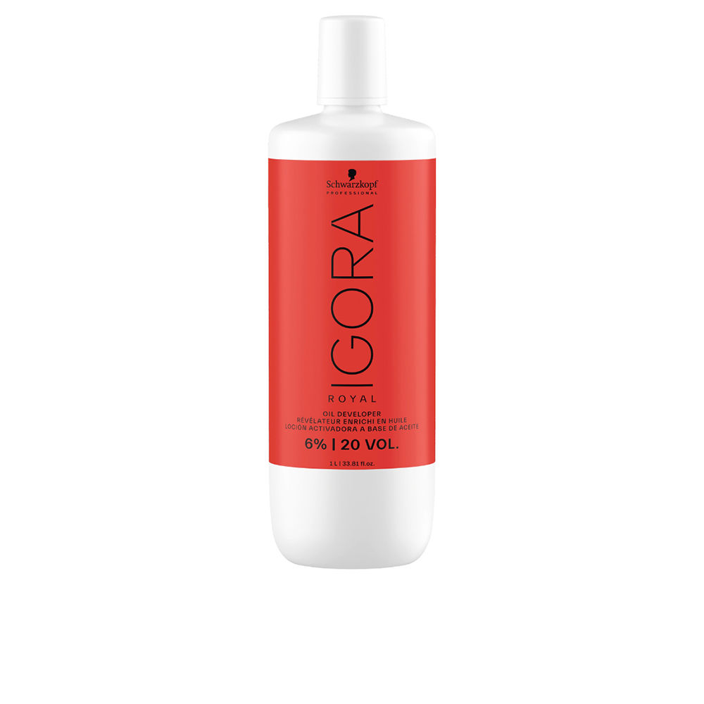 SchwarzkopfIgoraRoyalPermanentHairColor&CareDeveloper6%20Vol1000ml Schwarzkopf Igora Royal Permanent Hair Color & Care Developer 6% 20 Vol 1000ml