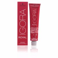 Product  container  of  Schwarzkopf  Igora  Royal  Permanent  Hair  Color  4-88  by  Schwarzkopf,  a  coloring  cream  for  vibrant  long-lasting  color.