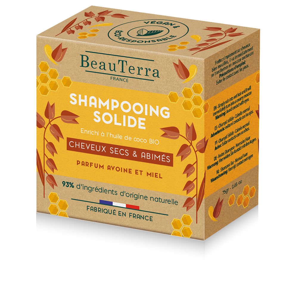 BeauterraOatmealAndHoneySolidShampoo75g Beauterra Oatmeal And Honey Solid Shampoo 75g - 画像 (1)