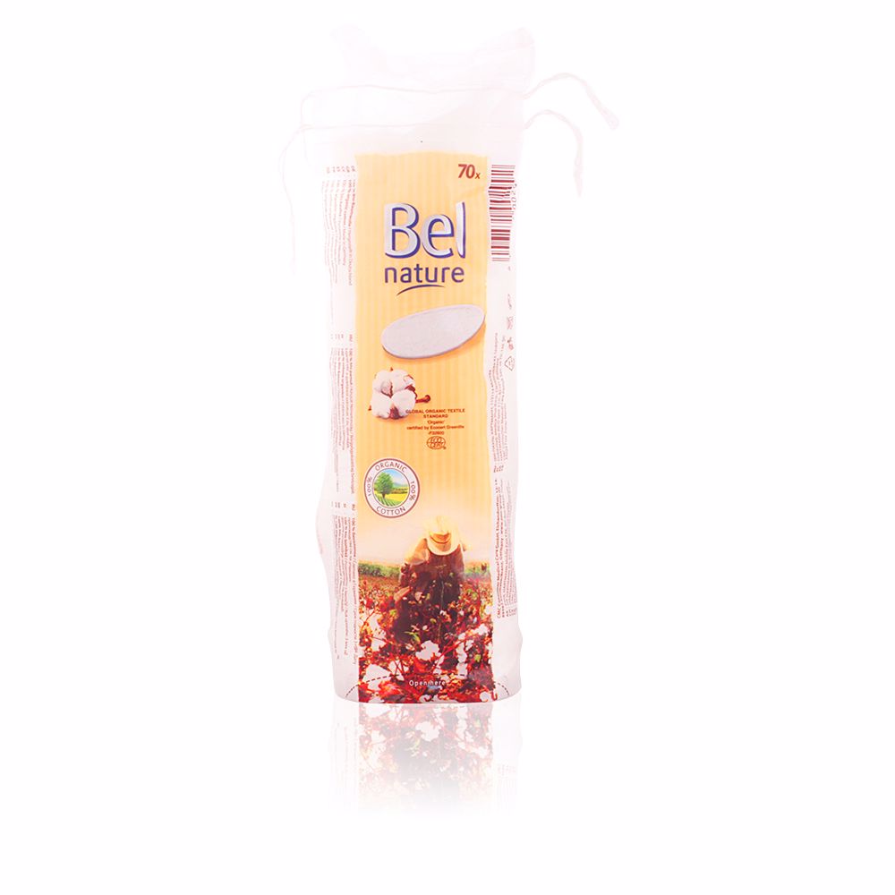 BelNatureEcocertRoundDiscs100%Cotton70Pcs Bel Nature Ecocert Round Discs 100% Cotton 70Pcs