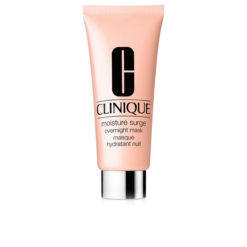 CliniqueMoistureSurgeOvernightMask100ml Jar of Clinique Moisture Surge Overnight Mask by Clinique, a gel-cream mask for intense overnight hydration of dry skin.