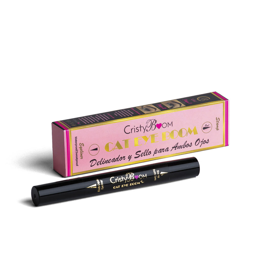 CristyboomCatEyeBoomEyelinerAndStampBothEyesWaterproof3g Cristyboom Cat Eye Boom Eyeliner And Stamp Both Eyes Waterproof 3g