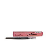 Cristyboom Microblanding Effect Waterproof Eyebrow Pencil Color Deep Brown 0.1g
