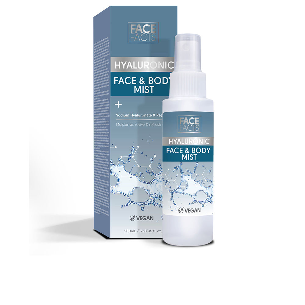 FaceFactsHyaluronicFace&BodyMist200ml Face Facts Hyaluronic Face & Body Mist 200ml