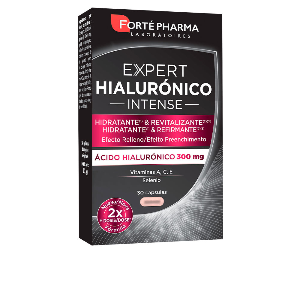 FortePharmaExpertHyaluronicIntenseMoisturizingRevitalizing30Capsules Forté Pharma Expert Hyaluronic Intense Cápsulas x30 - Image 1