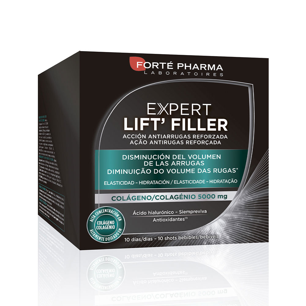 FortePharmaExpertLiftFillerWrinkleReduction5000Mg10Ampoules Forté Pharma Expert Lift Filler Wrinkle Reduction 5000Mg Ampollas x10 - Image 1