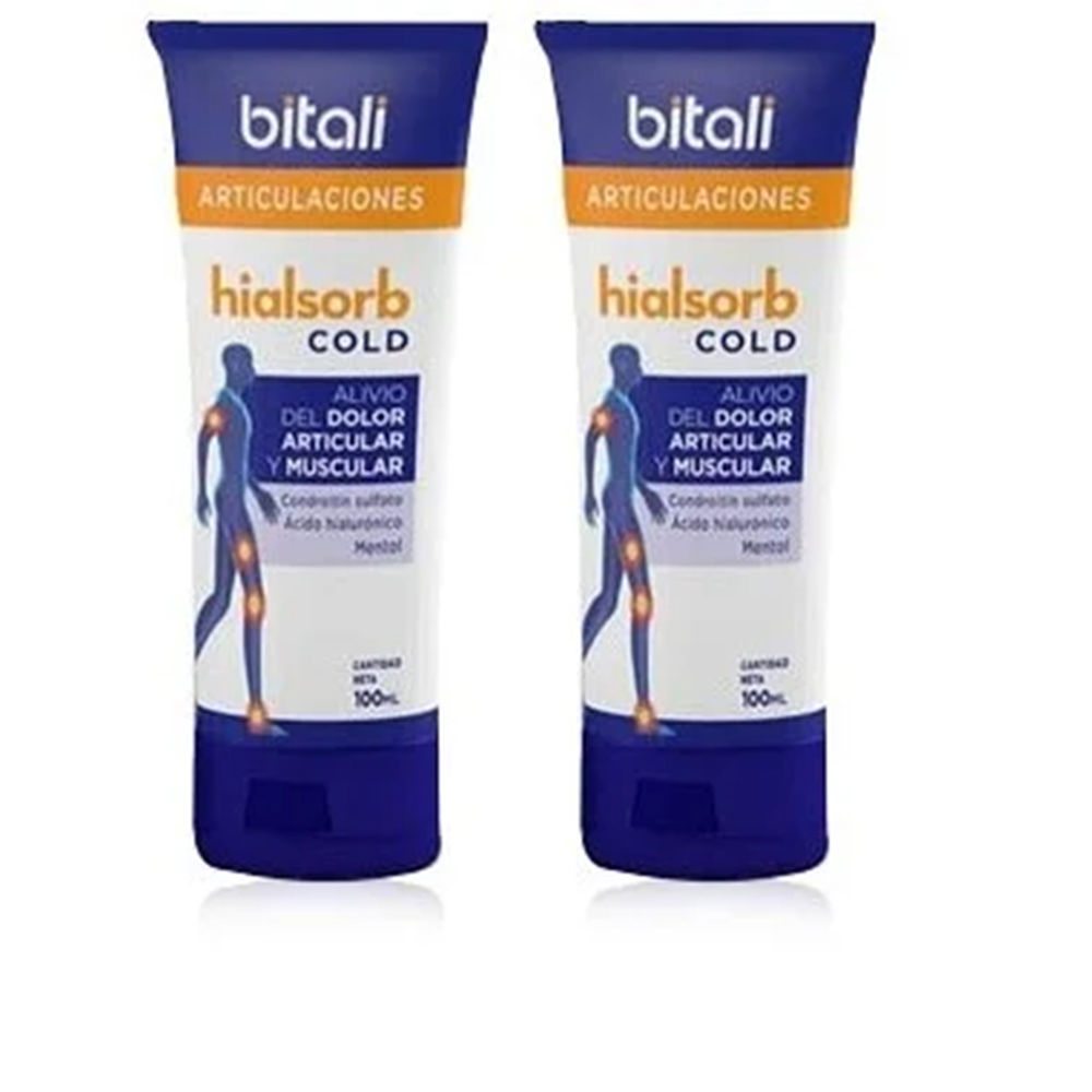 FortePharmaHialsorbColdCreamForMusclePainPack2X100ml Forté Pharma Hialsorb Cold Cream For Muscle Pain Crema 2x100ml - Image 1