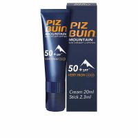 Piz Buin Mountain SPF50+ Suncream + Lipstick 20 + 2.3ml