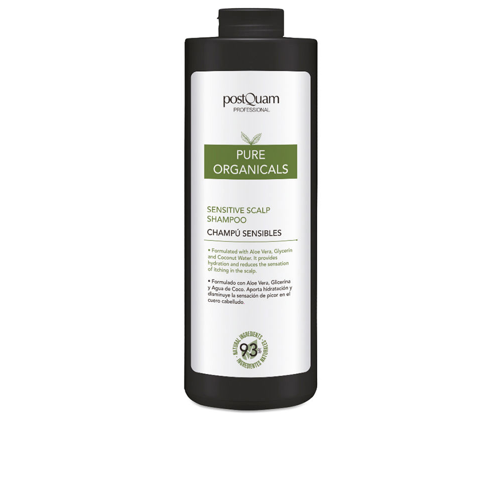 PostquamPureOrganicalsSensitiveScalpShampoo1000ml Postquam Pure Organicals Shampoo Couro Cabeludo Sensível 1000ml - Image 1