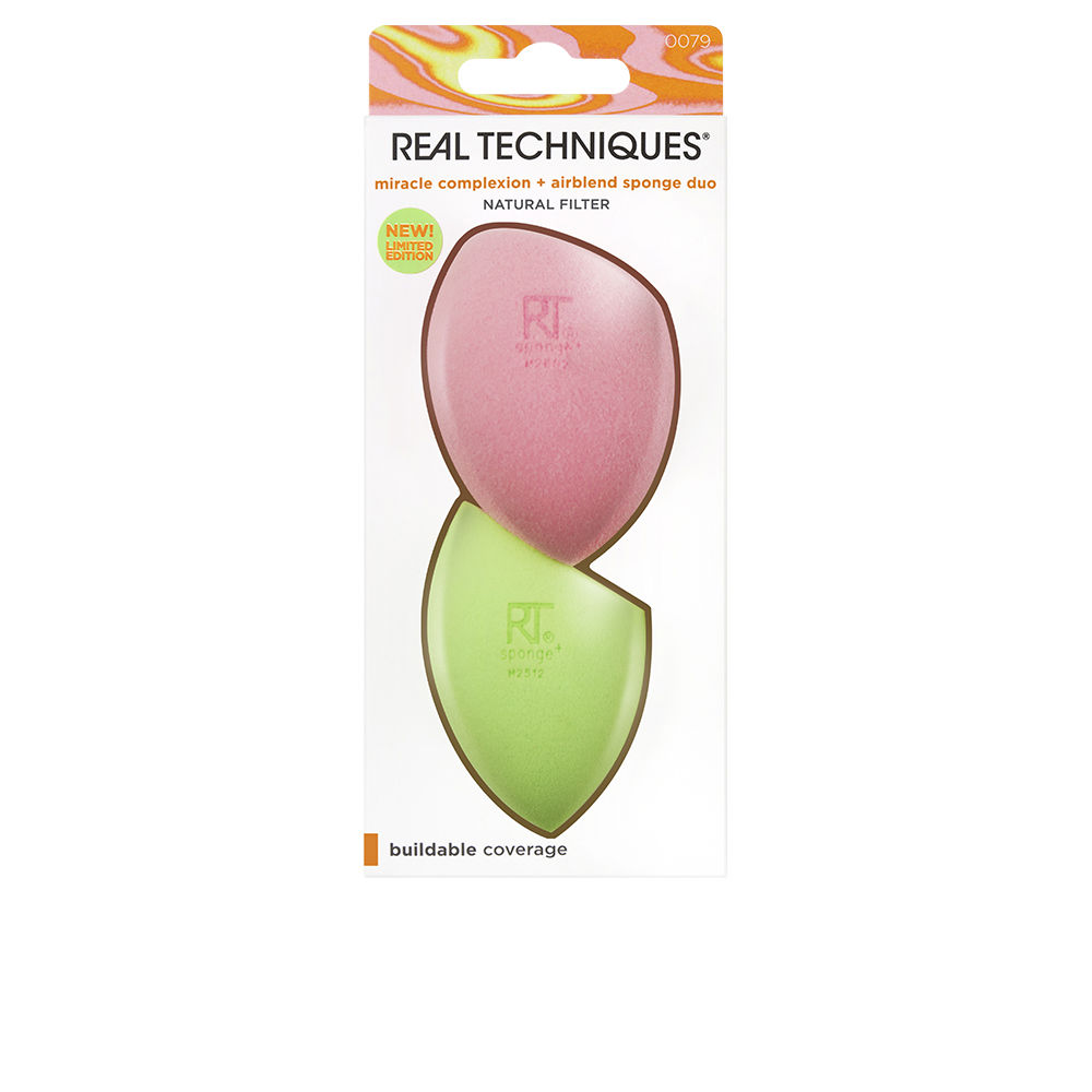 RealTechniquesMiracleComplexion+AirblendSpongeDuoLimitedEdition Real Techniques Miracle Complexion + Airblend Sponge Duo Limited Edition