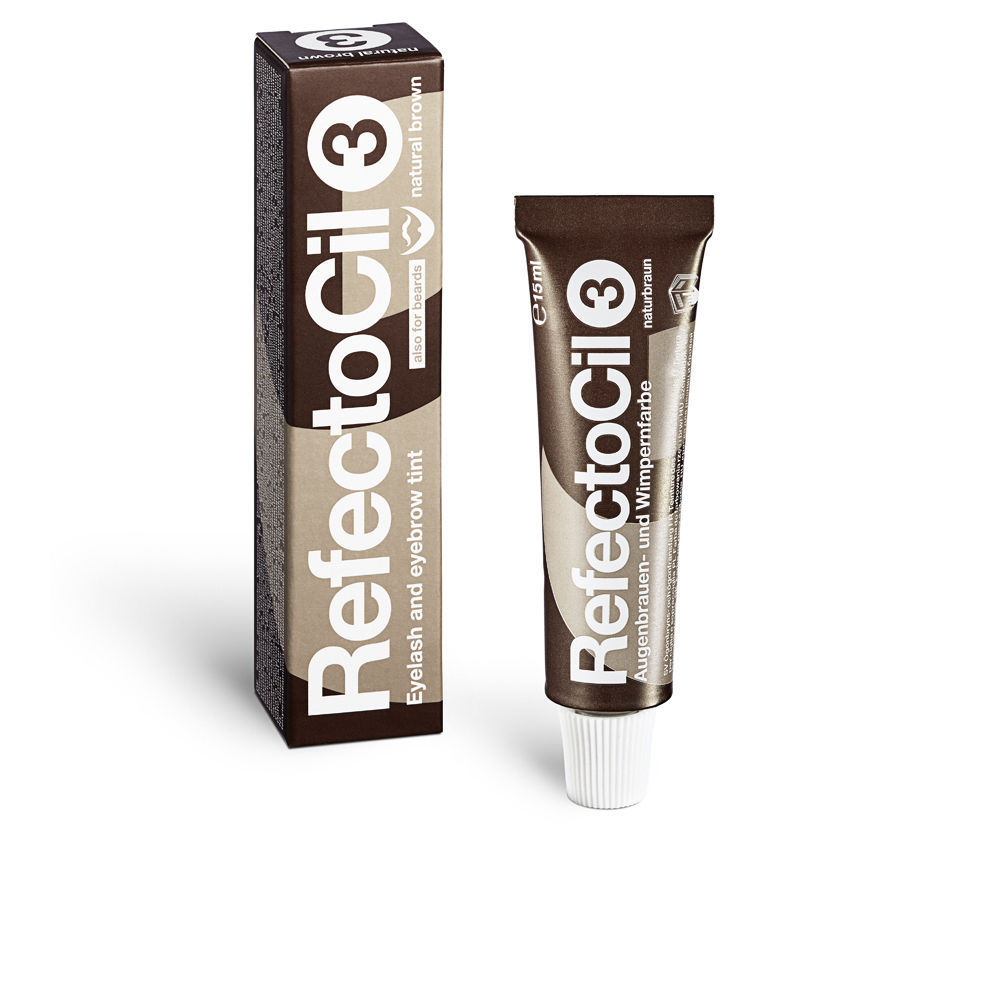 RefectocilEyelashAndEyebrowTintColor3Brown15ml リフェクトシル まつ毛と眉毛のティント カラー 3 ブラウン 15ml - 画像 (1)