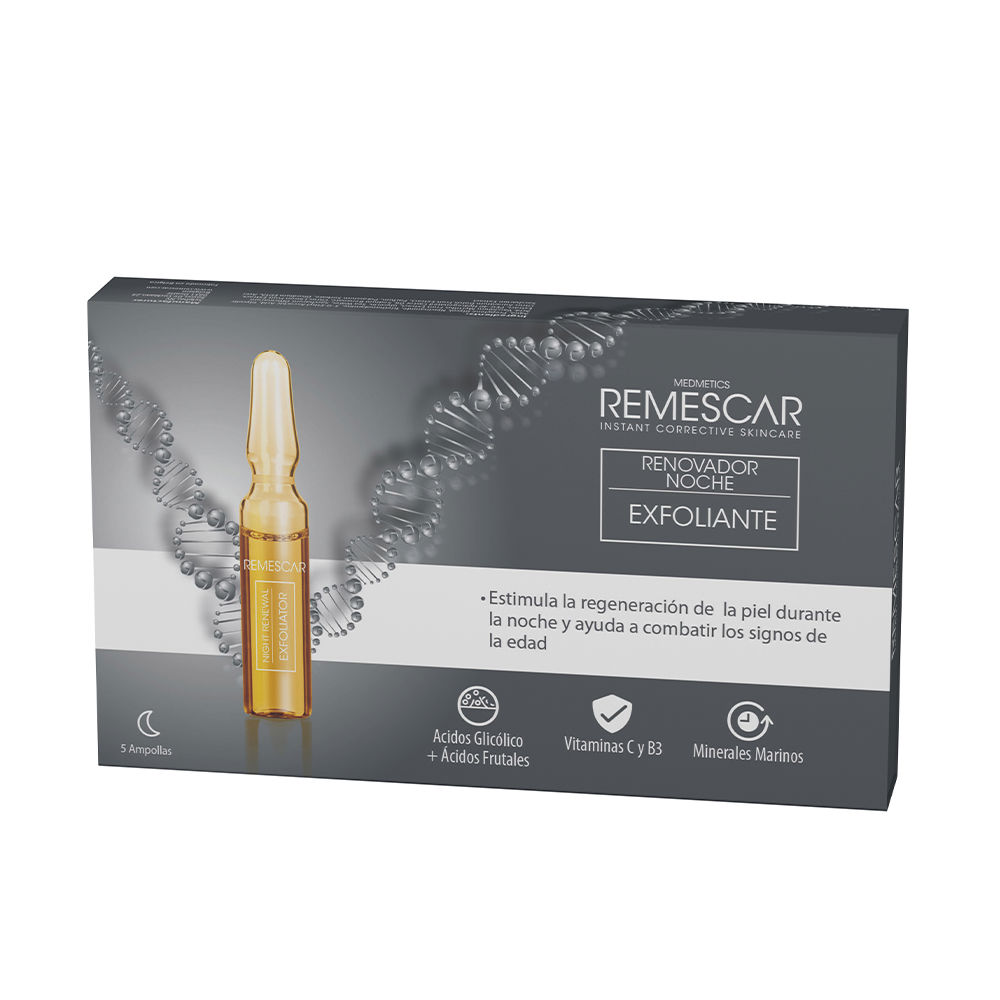 RemescarIntensiveRepairExfoliatingNightRenewalAmpoules2x5ml レメスカー インテンシブ リペア エクスフォリエーティング ナイト リニューアル アンプル 2x5ml - 画像 (1)