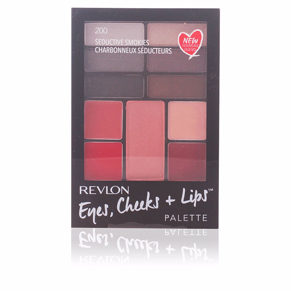 RevlonPaletteEyesCheeksLipsColor200SeductiveSmokies Revlon Palette Eyes, Cheeks + Lips Cor 200 Seductive Smokies - Image 1