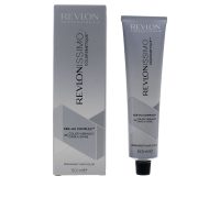 Product  container  of  Revlonissimo  Colorsmetique  Color  2.10  Blue  Black  by  Revlon,  a  permanent  hair  color  for  vibrant  blue  black  hair.