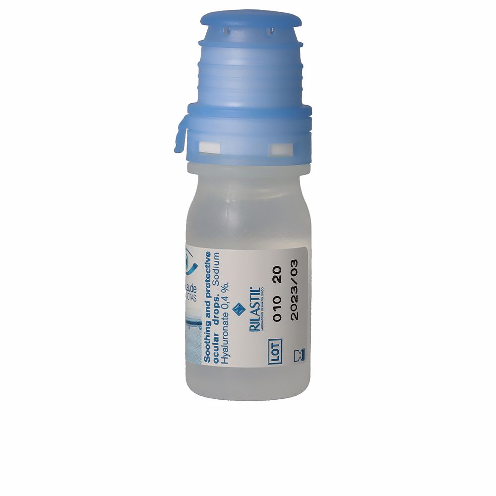 RilastilVisilaudeEyeDrops10ml Bottle of Rilastil Visilaude Eye Drops by Rilastil, a liquid indicated for moisturizing and soothing eye irritation.