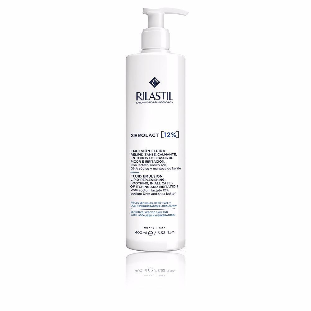 RilastilXerolact12FluidEmulsion400ml リラスティル ゼロラクト 12 フルイド エマルジョン 400ml - 画像 (1)