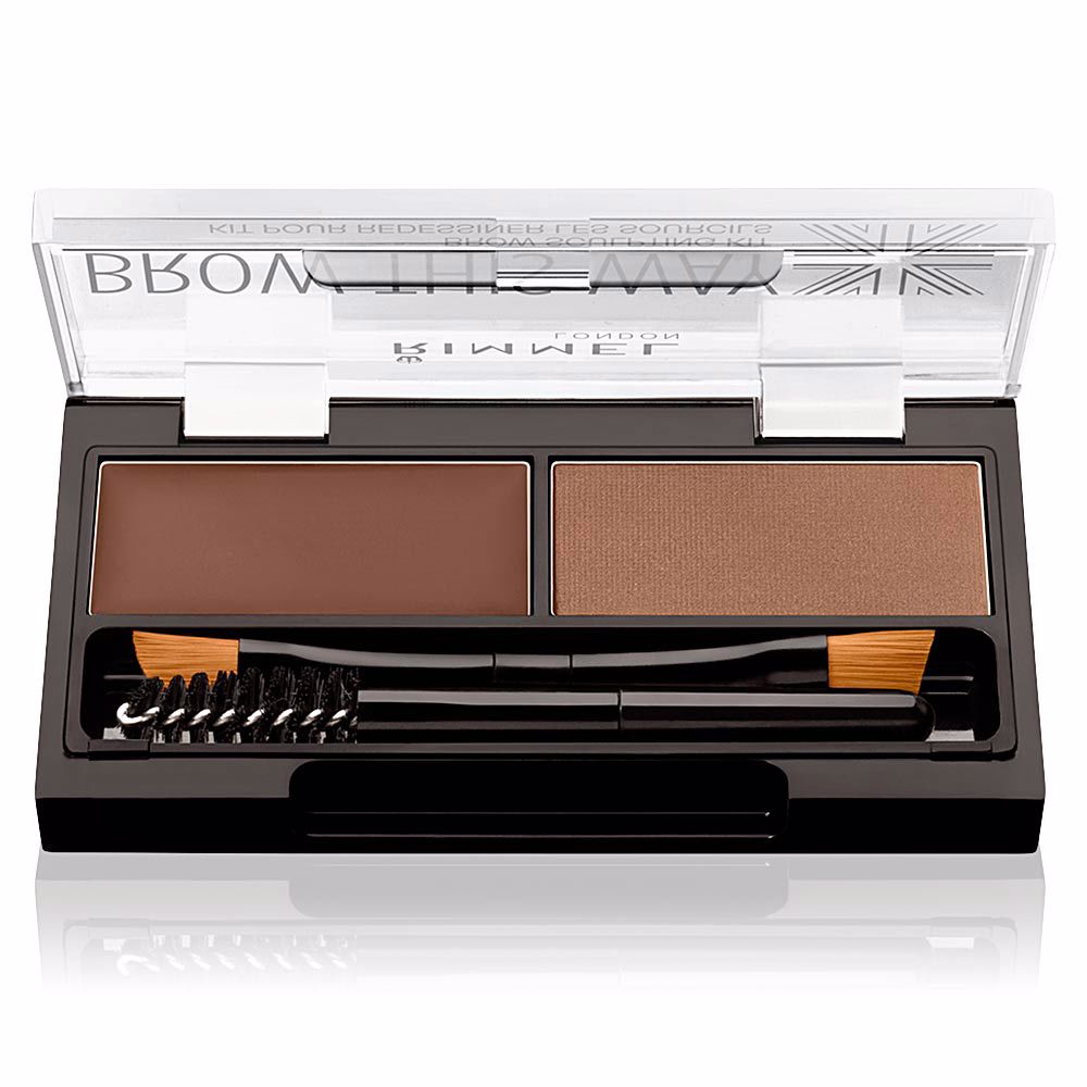 RimmelLondonBrowThisWayEyebrowSculptingKitColor002MildBrown リンメル ロンドン ブロウ ディス ウェイ アイブロウ スカルプティング キット カラー 002 マイルド ブラウン - 画像 (1)
