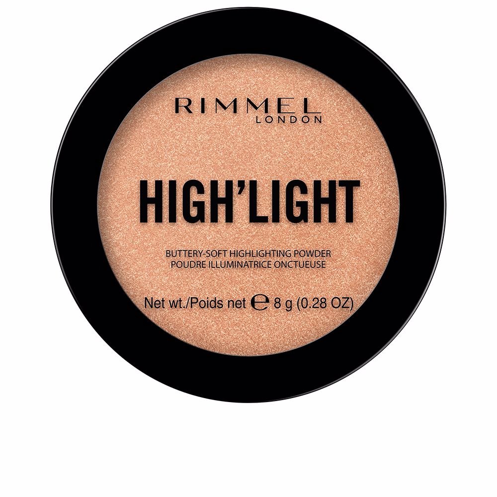 RimmelLondonHighLightButtery-SoftHighlightingPowderColor003Afterglow Rimmel London High Light Buttery-Soft Polvo Iluminador Color 003 Afterglow - Image 1