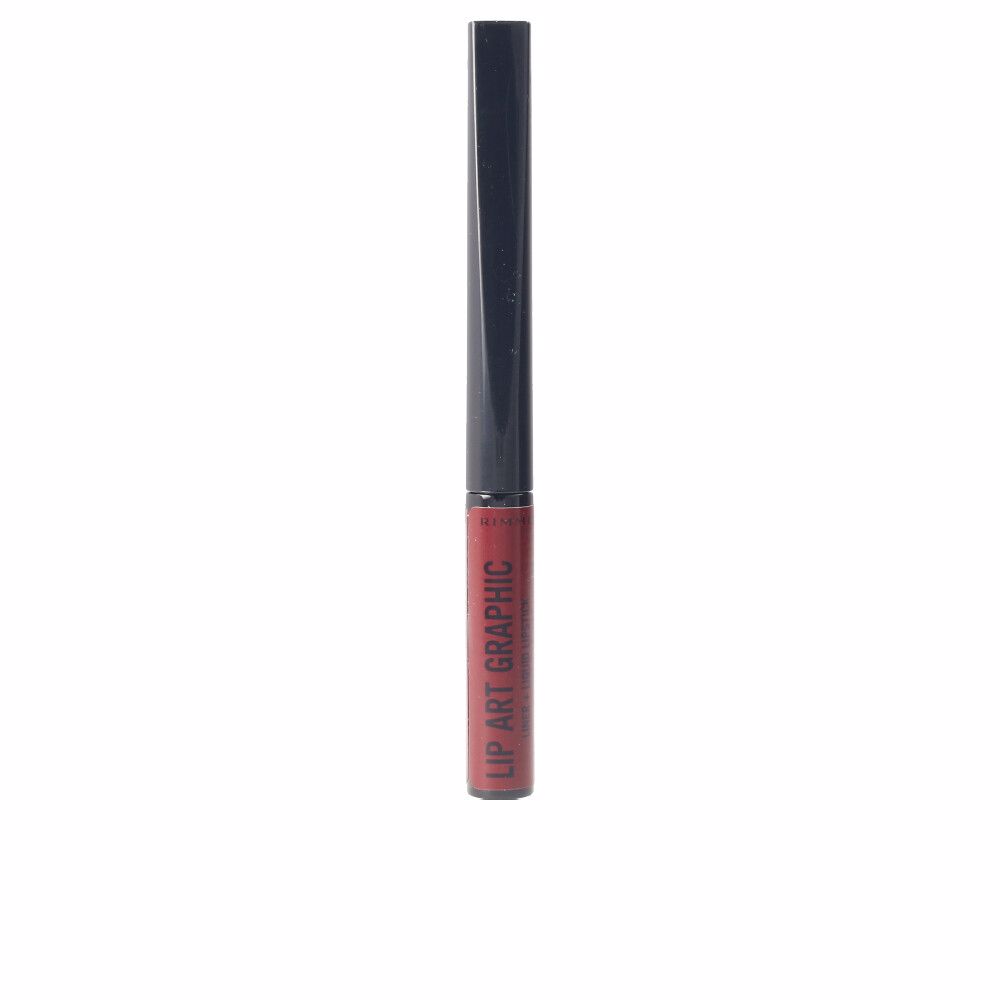 RimmelLondonLipArtGraphicLinerLiquidLipstickColor810BeFree5ml Rimmel London Lip Art Graphic Liner&Liquid Batom Cor 810 Be Free 5ml - Image 1