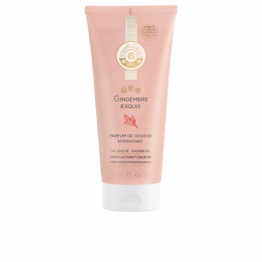 RogerGalletExquisiteGingerShowerGel200ml Roger & Gallet Exquisite Ginger Gel de Baño 200ml - Image 1