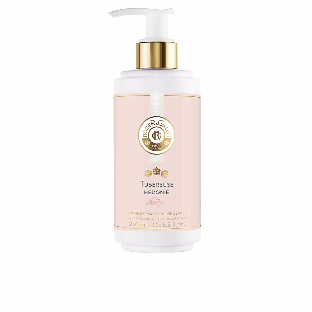 RogerGalletTuberoseHedonieBodyandHandsLotion250ml Roger & Gallet Tuberose Hedonie Loción Cuerpo e Manos 250ml - Image 1