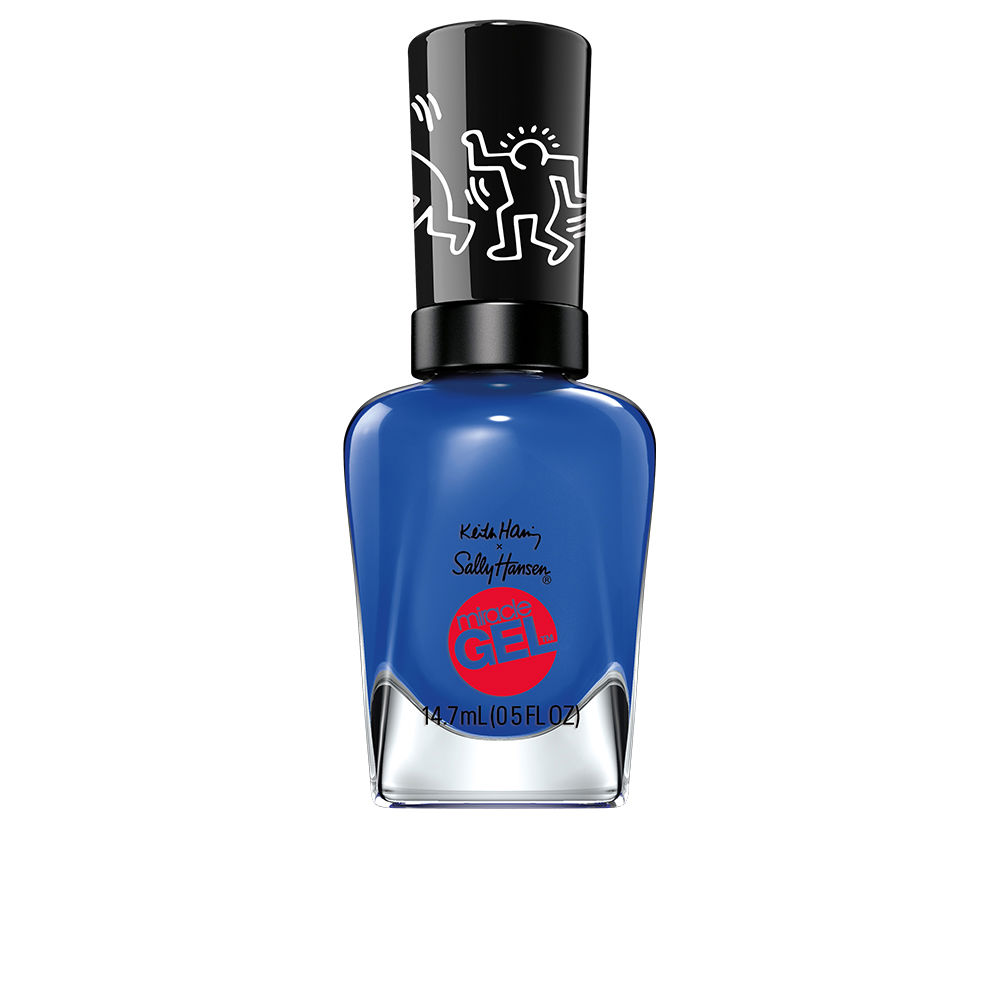 SallyHansenMiracleGelKeitaHaniNailPolishColor925DrawBlueIn147ml Sally Hansen Miracle Gel Keita Hani Verniz Cor 925 Draw Blue In 14,7ml - Image 1
