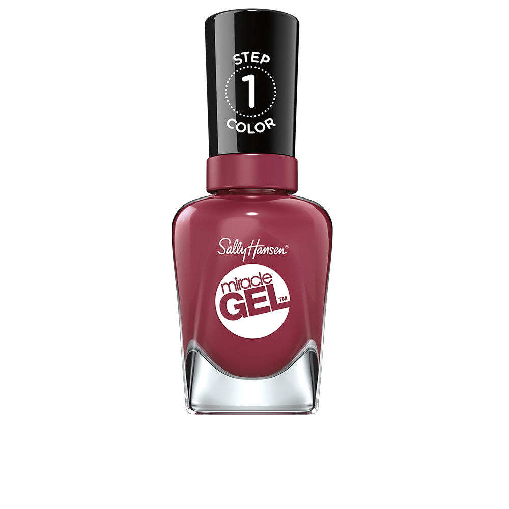 SallyHansenMiracleGelNailPolishColor496BeetPrayLove Sally Hansen Miracle Gel Verniz Cor 496 Beet, Pray, Love - Image 1