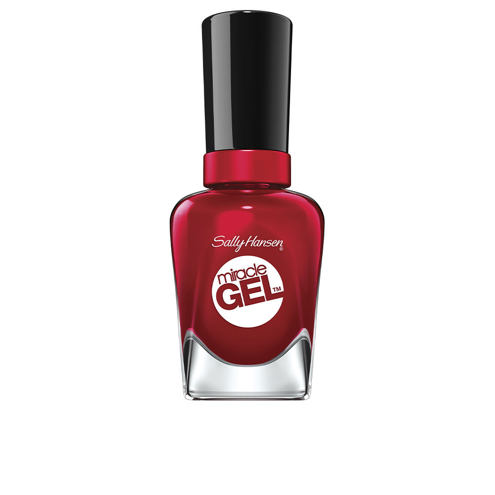 SallyHansenMiracleGelNailPolishColor680RhapsodyRed14.7ml Sally Hansen Miracle Gel Esmalte de Uñas Color 680 Rhapsody Red 14.7ml - Image 1