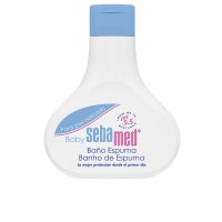 Bottle  of  Sebamed  Baby  Bubble  Bath  by  Sebamed,  a  bubble  bath  wash  indicated  for  mild  cleansing  of  delicate  baby  skin.