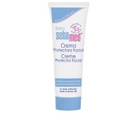 Tube  of  Sebamed  Baby  Protective  Facial  Cream  by  Sebamed,  a  facial  cream  indicated  for  moisturizing  and  protecting  baby  skin.