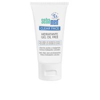 Tube  of  Sebamed  Clear  Face  Moisturizing  Gel  by  Sebamed,  a  facial  gel  indicated  for  moisturizing  and  fighting  skin  impurities.