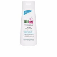 Bottle  of  Sebamed  Hair  Care  Anti-Dandruff  Shampoo  by  Sebamed,  a  shampoo  indicated  for  reducing  itchiness  and  oily  dandruff.