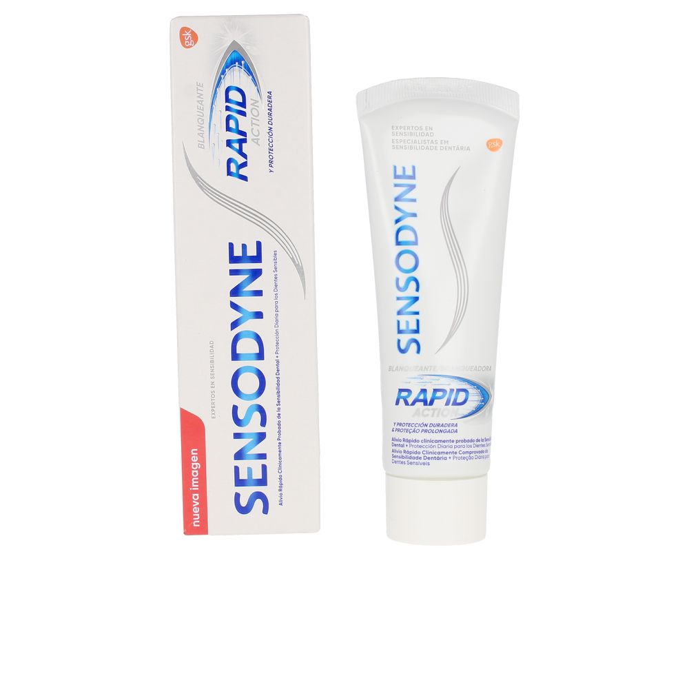 SensodyneRapidActionWhiteningToothpaste75ml Sensodyne Rapid Action Pasta de Dentes Branqueadora 75ml - Image 1