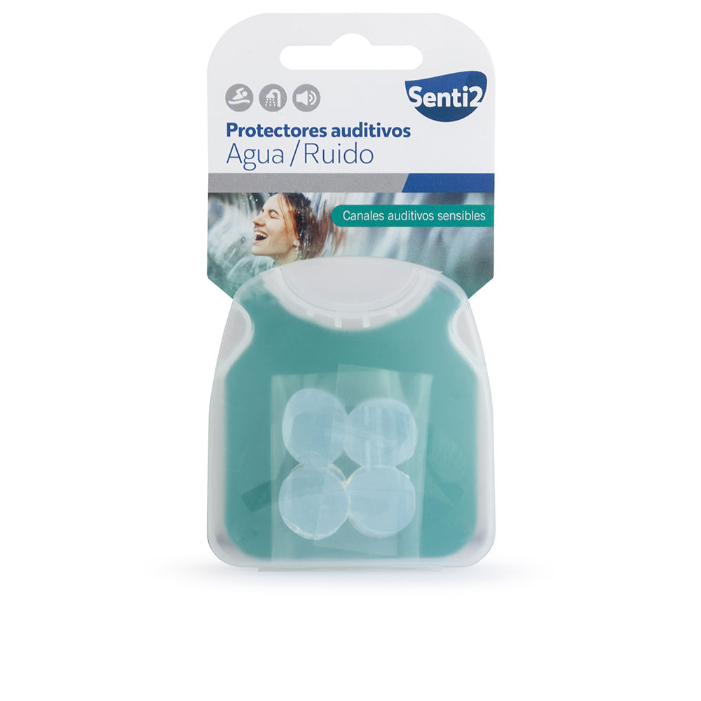 Senti2EarProtectionWater&NoiseSiliconeMoldablex4 Senti2 Ear Protection Water & Noise Silicone Moldable x4