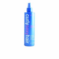 Bottle  of  Sexy  Hair  Curly  Sexyhair  Liquid  Curling  Gel  by  Sexy  Hair,  a  styling  gel  indicated  for  defining  and  controlling  curls.