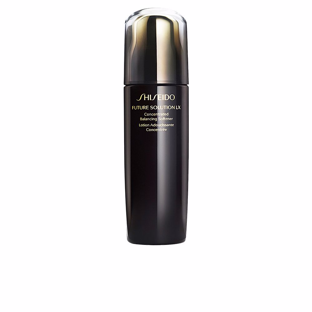 ShiseidoFutureSolutionLXConcentratedBalancingSoftener170ml Bottle of Shiseido Future Solution LX Concentrated Balancing Softener by Shiseido, a lotion indicated for fighting signs of aging.